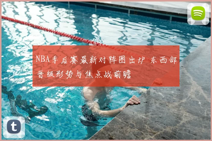 NBA季后赛最新对阵图出炉 东西部晋级形势与焦点战前瞻